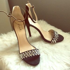sparkled heels